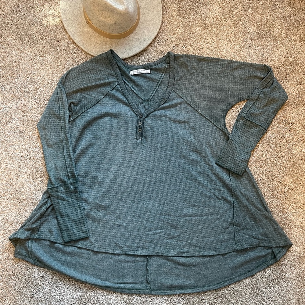 Free People green thermal